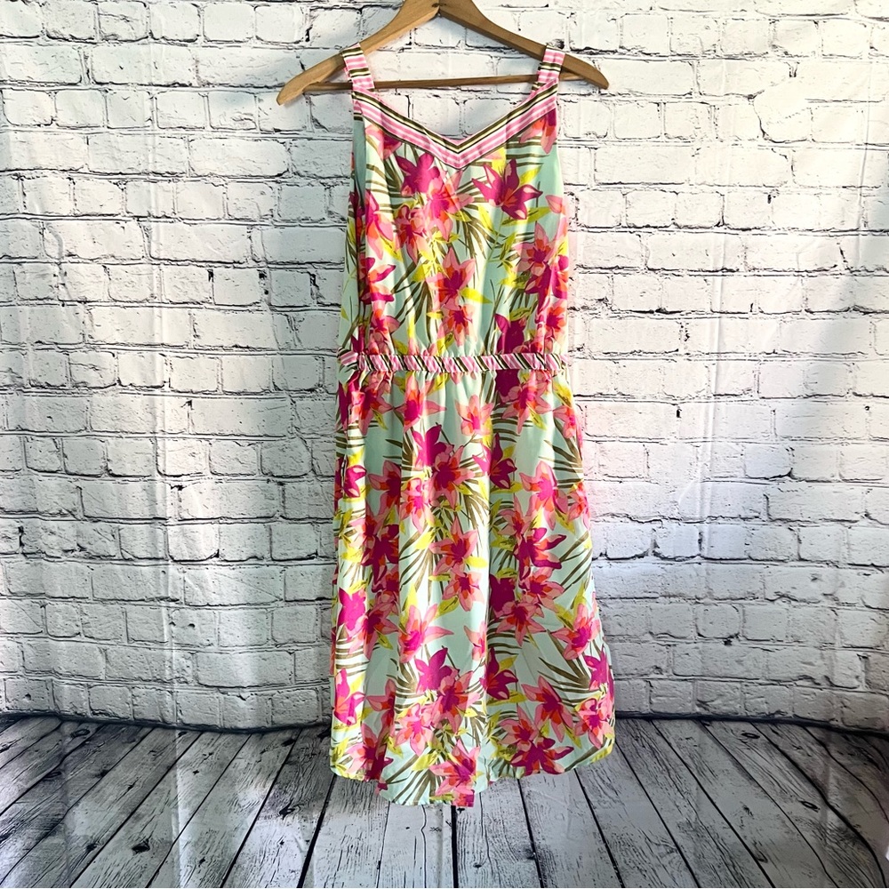 MERONA. floral locket dress. Size XS - Picture 2 of 4